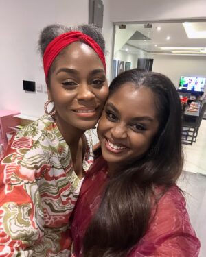Somkele Iyamah Idhalama Instagram - Here’s to many more years of dancing together and surprising the heck out of each other 🥂 happy birthday girl @andrea.oi