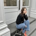 Son Tae-young Instagram - : CELINE 👚 CELINE 👜 =이쁜데 편하면 반칙🖤 #ad # #CELINEBYHEDISLIMANE #CELINE16 #ootd #celine