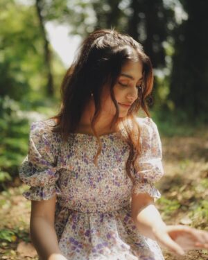 Sona Olickal Instagram - Brb daydreaming ☁️✨

Shot by: @merin__georg 
Grading by: @akn.jpeg
