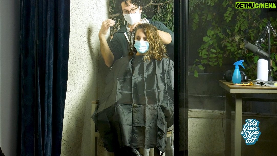 Sona Movsesian Instagram - For reasons I’m still trying to understand, I let my friend @rickglassman cut my hair on his balcony. It’s all documented on his podcast @shoesoffpod.