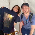 Sona Movsesian Instagram - Yesterday I was at the LA Times Festival of Books promoting my book (a NYT bestseller nbd, link in my bio) and I ran into this wonderful person who made a shirt out of the picture we took at one of my book signings. One of million reasons why I love my job - I get to connect with some awesome people. (To my pal in this photo, identify yourself so I can tag you…I don’t want to misspell your name). . . . Update: found him thanks to my pal @mattgourley Great seeing you again yesterday @allongary !