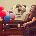 Sona Movsesian Instagram - Is there anything more fun than opening your door and seeing a balloon arrangement sent from your cousin? No, there isn’t. There are so many fun ways to celebrate being terrible at your job.