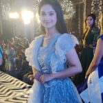 Sonam Lamba Instagram - Thank you Gondia for a wonderful evening 😊 👗- @chanchal_rental_store