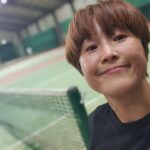 Song Eun-yi Instagram - 명절엔 테니스지!!