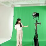 Song Ji-eun Instagram - 크로마키는 오랜만이라💚📹