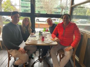Sonia Fried Instagram - almuerzo con lo mejor que me a pasado en la vida 😍