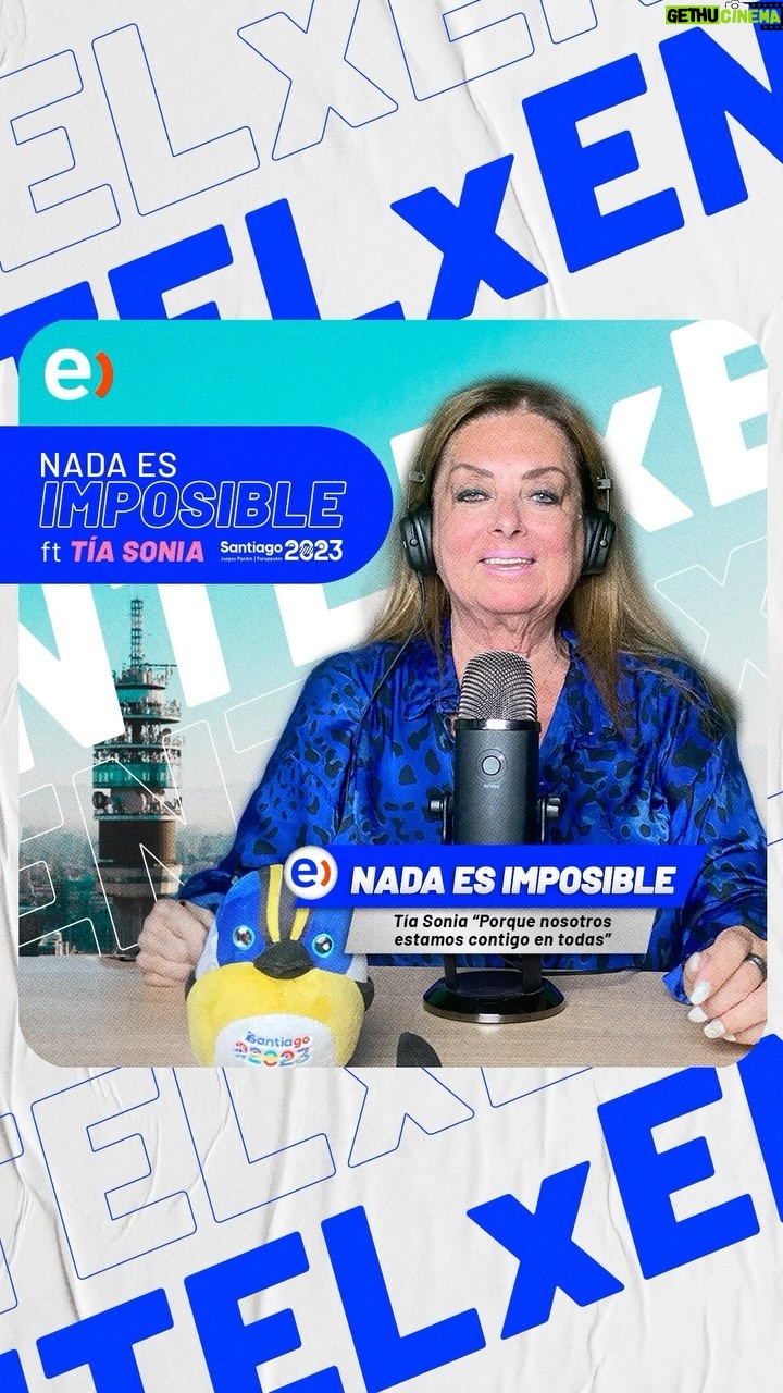 Sonia Fried Instagram - La tía Sonia se tomó el panel de Entel para comentar los momentos más ✨iconic✨ de @santiago2023oficial 🤩💙 ¿Qué momento fue tu fav?🤭