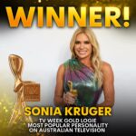 Sonia Kruger Instagram - Congratulations Sonia! We are SO proud #OnyaSonia #TVWEEKLogies ❤️✨