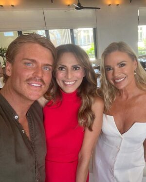 Sonia Kruger Instagram - Talking timeless beauty with some timeless beauties.. 🤍 What a lunch, what a crew, what fun! @threewarriors ✨