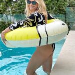 Sonia Kruger Instagram - We’re gonna need a bigger float! 🦈 #happynewyear #kissmyring 🤣