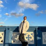 Sonia Rathee Instagram - Flyin high ☁️🦋🩵
