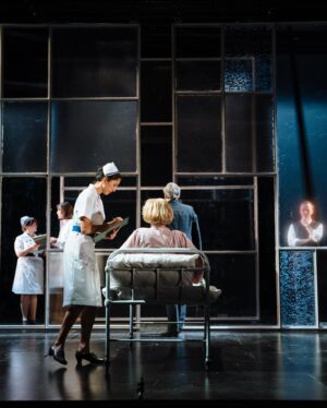 Sonoya Mizuno Instagram - A CHILD OF SCIENCE 
@bristololdvic until 6th July 

I love this play and company so much.

Written by Gareth Farr ;
Directed by Matthew Dunster ;
Set Design by Anna Fleischle ;
Lighting Design by Sally Ferguson ;
Costume and Associate Designer: Angelica Rush ;
Sound Designer: Niamh Gaffney for Autograph ;
Composer: Genevieve Dawson
Video Designer: Gino Ricardo Green ; 
Costume Supervisor: Ilona Karas ;
Hair and Make-up Designer: Zoë Louise Gale ;
Associate Director: Alix Harris ;
Casting Director: Matilda James CDG ;
Assistant Director on attachment: Orla O’Connor ;
Wardrobe Assistants: Ruth Ramsay, Zena Jones, Ruby Makin, Mia Seldrup ;
Postiche Maker: Izzy Purser ;
Bristol Old Vic ;
Bristol, UK ;
5 June 2024 ;
Credit & copyright: Helen Murray ;
www.helenmurrayphotos.com ;
@helenmurraypix
