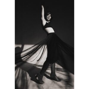 Sophia Anne Caruso Instagram - Feelin fringy 

By @andrewarthur