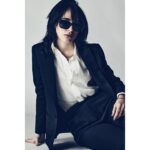 Sophia Anne Caruso Instagram - Shot by @andrewarthur in my favorite @celine suit chic shades by @jacquesmariemage