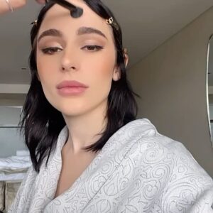 Sophia Anne Caruso Instagram - Makeup and filters are so fun… But beauty to me is presence, perseverance, compassion, tenderness, and authenticity… I made a slide through of moments I feel represent me outside of the glam. 
So express yourself! Whatever filter or lip shade you want. @kristenbaccino has a lip-shade for every moment for me… 
But always remember it’s what’s on the inside that counts.