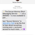 Sophia Regina Allison Instagram - ✨The Soccer Mommy Short Messaging Service ✨— a.k.a. SMSMS — is now available to join 💬 text “Soccer Mommy” to 323-870-7145 to be the first to hear about something coming soon exclusive access to much more… 👀💜