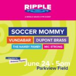Sophia Regina Allison Instagram - Indiana! We're coming to Fort Wayne for Ripple on 6/24. Tickets on sale Monday 5/1 at 10am ET via link in bio. 📸: @24owlssg