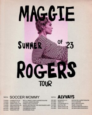 Sophia Regina Allison Instagram - Our shows with @maggierogers this summer are on sale now! Get your tickets via link in bio 🌸