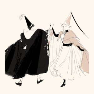 Sophie Li Instagram - Δ
Witch Hat Atelier

- The sun and ocean..

drew with lovely @harmomomo 
Thank you to the beautiful models @rozenprince and
@zeet_studio_sketch
#witchhatatelier