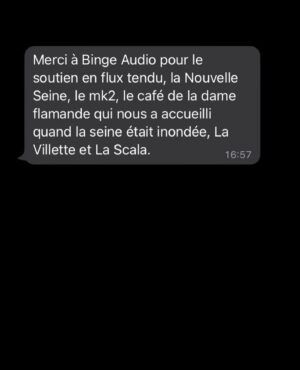 Sophie-Marie Larrouy Instagram - À bientôt et au revoir. 
🥮 
🛟 INFOS DERNIER REC SUR @abientotdeterevoir
