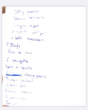Sophie-Marie Larrouy Instagram - Je vous ai demandé de m’envoyer vos listes de courses, j’ai reçu 500 (cinq cent) mails, et j’ai l’impression d’avoir fait une soirée pyj chez chacun•e d’entre vous pendant laquelle vous m’avez dit « dentifrice faut que tu prennes un nouveau regarde en dessous dans le meuble de salle de bain » tout ça pour dire : merci pour votre écoute active de #alarechercheduthonalacatalane on arrive bientôt aux 100k écoutes en 3 semaines c’est : plaisant 🛒❤️💦
