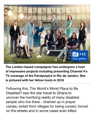Sophie Morgan Instagram - “By storm” is certainly an exaggeration but we can trust the Mail to never let the truth get in the way of a good story 😂! Thank you for this lovely write up today. Really, thank you. It’s really really lovely…..