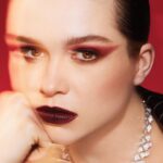 Sophie Cookson Instagram – Season’s greetings ✨🖤❤️ Dreamy day playing dress up with @chanel.beauty and @glamouruk ✨🖤❤️