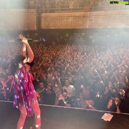 Sophie Ellis-Bextor Instagram - What an amazing start! Groningen! Utrecht! Such gorgeous cities and amazing crowds. Feeling very lucky and happy. π photos taken from @richardjonesface insta account so sorry if I stole your photo without crediting! π stage clothes so far @mrselfportrait @thediscospirits @ladyjanesequins @16arlington β€οΈ The Netherlands are so lovely I might move there.., xx if you came to find us - thank you. Xx Antwerp tonight! Paris tomorrow! Xx