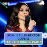 Sophie Ellis-Bextor Instagram - @sophieellisbextor covering @thelastdinnerparty in the #livelounge ✨ watch her full performance of ‘nothing matters’ on @bbciplayer