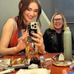 Sophie Ellis-Bextor Instagram - Singing with Helena in the semi-final of @staracademytf1 - thanks to everyone involved.. loved the show and the huge dance ensemble for Murder on the Dancefloor where saltburn met studio 54 - what a party that would be! Xx scroll to see Helena and do I our thing, me singing Groovejet, the AMAZING @lisalaudat1 who always does such beautiful glam, two singers reacting to the moment when the table broke unexpectedly during the live show when all the dancers were going for it and then finally a little film to show the rhythm I get into when I have a pile of stuff to sign. Like a little machine, baby! Xxx chouette et merci! J’adore France. See you again for the band show @bataclanofficiel 5th march xxxx