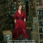 Sophie Grégoire Instagram - “’Closer Together’ is billed as a memoir, but it’s interspersed with interviews that Grégoire Trudeau conducted with a wellness aisle’s worth of therapists, life coaches, and social scientists. … The stated aim of ‘Closer Together’ is to guide readers toward “self-knowledge, acceptance, and empowerment.” … Hers has to be the single memoir of a world leader’s wife to include a section on the “erotic intelligence in all of us.”” Read more at the link in my bio. Vogue // @voguemagazine Writer: Mattie Kahn // @matkahn Photographer: Norman Jean Roy // @normanjeanroy Sittings Editor: Tonne Goodman // @tonnegood Hair: Marilisa Sears // @miss_marilisa Makeup: Jodi Urichuk // @jodiurichuk Manicurist: Tamara Di Lullo // @tamaradilullo Tailor: Lynne Weare // @lynne.weare Set Design: Christine Brant