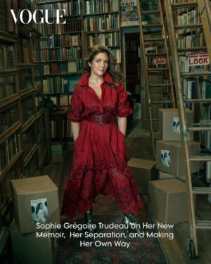 Sophie Grégoire Instagram - “’Closer Together’ is billed as a memoir, but it’s interspersed with interviews that Grégoire Trudeau conducted with a wellness aisle’s worth of therapists, life coaches, and social scientists. … The stated aim of ‘Closer Together’ is to guide readers toward “self-knowledge, acceptance, and empowerment.” … Hers has to be the single memoir of a world leader’s wife to include a section on the “erotic intelligence in all of us.””

Read more at the link in my bio.

Vogue // @voguemagazine
Writer: Mattie Kahn // @matkahn
Photographer: Norman Jean Roy // @normanjeanroy
Sittings Editor: Tonne Goodman // @tonnegood
Hair: Marilisa Sears // @miss_marilisa
Makeup: Jodi Urichuk // @jodiurichuk
Manicurist: Tamara Di Lullo // @tamaradilullo
Tailor: Lynne Weare // @lynne.weare
Set Design: Christine Brant