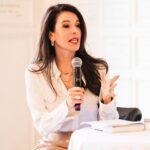 Sophie Grégoire Instagram - The circle of sisterhood is strong! Last week I had the opportunity to visit Boston to speak with a packed room of women who together could change the world, brought together by the brilliant @linda_pizzuti. Over lunch we shared our stories and struggles - and most importantly: HOPE. I am so thankful to have been in community with you all, and for you taking time out of your busy lives to learn about how we can better ourselves to affect those around us. The lunch ended with a special treat I mentioned in my book: “Dad’s” oatmeal cookies - a favorite Canadian snack from growing up with my dad!  Thank you, Linda, for all your hospitality - and to all the women and allies I got to meet - I look forward to sharing space with you again soon! See you on the path, Sophie.
