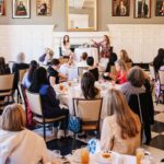 Sophie Grégoire Instagram - The circle of sisterhood is strong! Last week I had the opportunity to visit Boston to speak with a packed room of women who together could change the world, brought together by the brilliant @linda_pizzuti. Over lunch we shared our stories and struggles - and most importantly: HOPE. I am so thankful to have been in community with you all, and for you taking time out of your busy lives to learn about how we can better ourselves to affect those around us. The lunch ended with a special treat I mentioned in my book: “Dad’s” oatmeal cookies - a favorite Canadian snack from growing up with my dad!  Thank you, Linda, for all your hospitality - and to all the women and allies I got to meet - I look forward to sharing space with you again soon! See you on the path, Sophie.