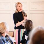 Sophie Grégoire Instagram - The circle of sisterhood is strong! Last week I had the opportunity to visit Boston to speak with a packed room of women who together could change the world, brought together by the brilliant @linda_pizzuti. Over lunch we shared our stories and struggles - and most importantly: HOPE. I am so thankful to have been in community with you all, and for you taking time out of your busy lives to learn about how we can better ourselves to affect those around us. The lunch ended with a special treat I mentioned in my book: “Dad’s” oatmeal cookies - a favorite Canadian snack from growing up with my dad!  Thank you, Linda, for all your hospitality - and to all the women and allies I got to meet - I look forward to sharing space with you again soon! See you on the path, Sophie.