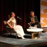 Sophie Grégoire Instagram - “Sophie, is your book like a love letter to the world?” my friend and ally @gabormatemd asked me as he generously helped me launch #CloserTogether in Vancouver. He got me teary from the get go as I realized that I want my whole life to be a cry of love for this world through all its pain, beauty, darkness and light. But none of it is about me; it’s about each and every one of us being allowed deeper inside ourselves, guided, supported, courageous and vulnerable. Emotional leadership is learning how to fall back in love with ourselves with time and patience. To take that seat and be able to gauge and regulate our mind, thoughts and emotions. I want to thank the sold out crowd and everyone at the @vancouverwritersfest for coming out, hosting us, and starting this work themselves. It’s the hardest work we will ever do but the healing and strength that comes out of it is necessary for us to evolve in peace within ourselves and in the world. No piece of cake. But we can do it. 📸: Séamus Easton