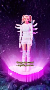 Sophie Luborsky Instagram - Obsessed ft. @ashleysiennaofficial out now! Outfit design by me and @clockworkbex Made by @clockworkbex 1st vid @tommysavagekelly Second vid @miday_i Prop/set @tayloredgin @andiearbo @fagundes_denis Hair @shmeggsandbaconn Glam @alisonc.mua - - - - - - - - - #vfx #reels #3danimation #3dart #aftereffects #animation #reelsinstagram #visualeffects #digitalart #ａｅｓｔｈｅｔｉｃ #explorereels🤩 #3d #cyber #pinkaesthetic #digitalartist #vfxartist
