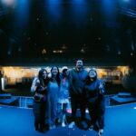 Sophie Luborsky Instagram - h0me is wherever the p0werpuffs are 🩷🩵 thank u for having me on tour with u @thisispvris @scenequeenrocks !!! 🎸🎸