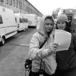 Sophie Nélisse Instagram - Captures of moments and people working on Irena’s Vow. Out in US theatres april 15th & 16th.