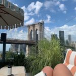 Sophie Reynolds Instagram - not pictured @karanbrar asleep on the couch next to me, good morning New York