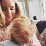 Sophie Rundle Instagram – Listen I had all these grand plans to take a great Mother’s Day picture today but obviously we’ve all just ended up covered in roast dinner and ice cream and snot instead. But I love this picture because I look tired and in love and I think that’s what motherhood is. Sending love to everyone who finds today difficult, to everyone deep in the mum trenches and to anyone who has just started and is currently free falling off the edge of everything they used to know. If I have learnt anything in the last year it is that you will sleep again (I promise), you will come back to yourself and because we spend so much time clearing it up, mums just aren’t intimidated by anyone’s shit. Happy Mother’s Day to you and yours. I would like a large glass of wine now please. 💕