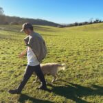 Sophie Rundle Instagram – A heavenly birthday walk and birthday pint for my forever favourite birthday guy (with apologies to the dog and the baby who are thankfully not on instagram/cannot read) 🍺 🌳 ❤️
