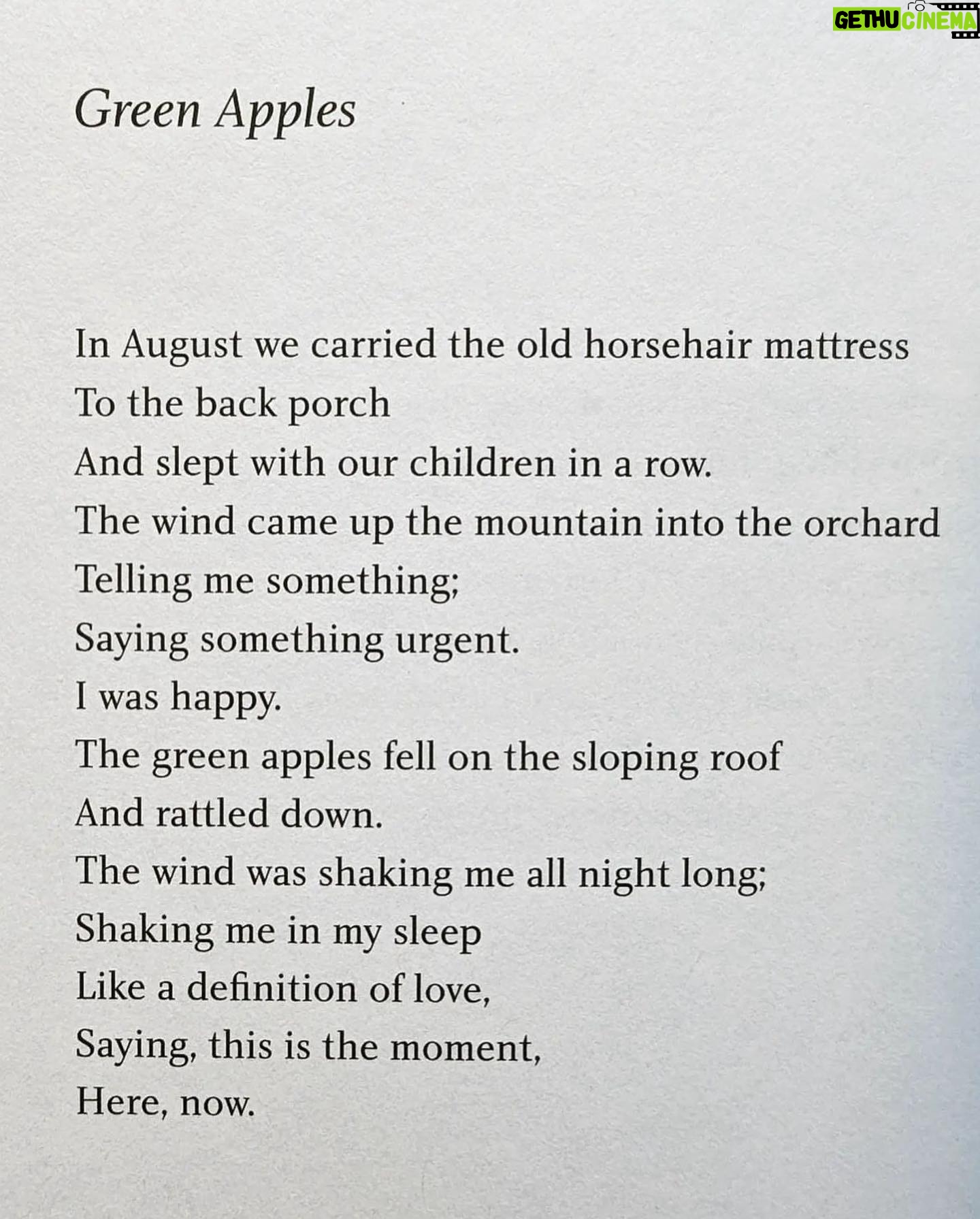 Sophie Rundle Instagram - Green apples and the last of this sweet, gentle, good for the soul summer.