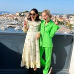 Sophie Rundle Instagram – Whistle-stop few days with some brilliant people and a lot of pretending not to be shocked by how much a room service coke costs 🌴🌞🎥
(With sincere apologies to @karl_willett who dressed me in a selection of beautiful outfits including an INCREDIBLE suit and shoe combo which I then butchered by putting my comfy old trainers back on before I had this picture taken.. 🍏😬)