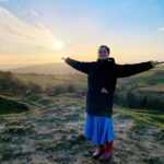Sophie Rundle Instagram - Fresh air, new year, pure wild joy ❤️❤️❤️❤️❤️