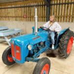 Sophie Rundle Instagram – Back home and aching for beautiful Barcelona but equally, settling back into English country life quite well it seems. 🚜🌳