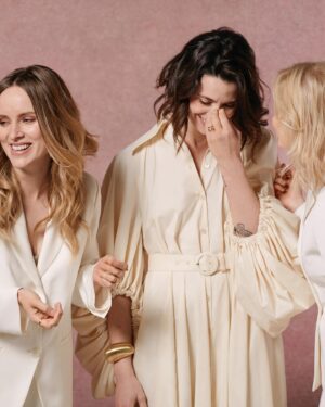 Sophie Rundle Instagram - Had the pleasure of hanging out with these brilliant women for this Sunday’s @youmagazine ✨ Naturally, it immediately descended into mild hysteria and it’s a miracle they managed to get any serious pictures of us at all, but what a lovely day it was. 💕✨

Photographer @mattheweades

Picture director @esterpicturedirector

Styling @karenprestonkp

Make-up @justinejenkins @nathalieeleni_beauty

Hair @svenbayerbach shukeelhair

You mag @youmagazine

Editor @jo_evin

Deputy Editor @lindsayfrankljourno

Creative Director @natashatomalinhall

Entertainment Director @mrjsmannion

Interviewer @colemoreton

#NatashaOkeefe @kate_phillipsss