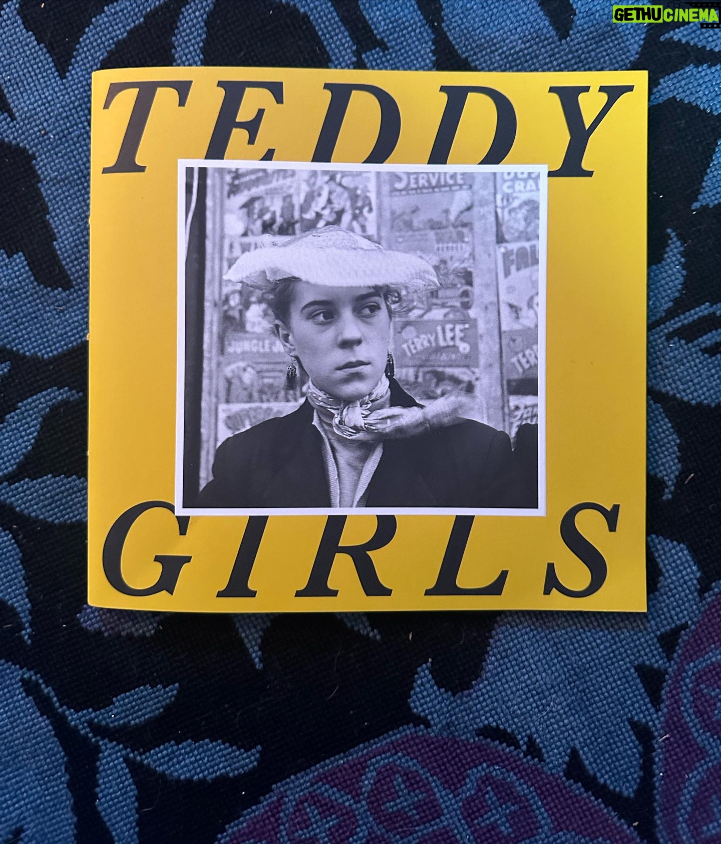 Sophie Thatcher Instagram - teddy girls - ken russell 🖤🎁🪢