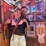 Sosie Bacon Instagram - Two world famous photos wherein both of our eyes are open until they are not.