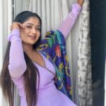 Soundarya Reddy Instagram - 🪻🌸🪐 Dress - @vastrabybindu_official ☺️